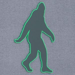 Bigfoot Silhouette (Silicone) - Flexfit® Cool & Dry Cap - Image 2