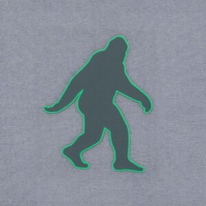 Bigfoot Silhouette (Silicone) - Flexfit® Cool & Dry Cap - Image 3