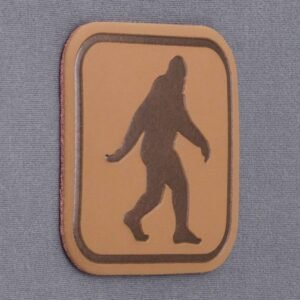 Bigfoot Trail Sign (Leather) - Flexfit® Cool & Dry Cap - Image 3