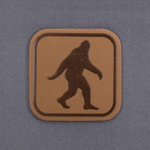 Bigfoot Trail Sign (Leather) - Flexfit® Cool & Dry Cap - Image 2