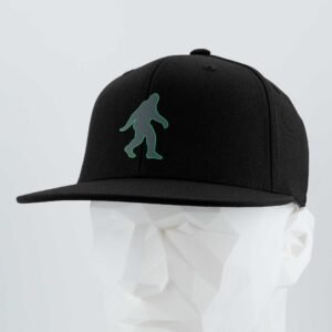 Bigfoot Silhouette (Silicone) - Flexfit® Premium Fitted Cap