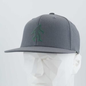 Bigfoot Silhouette (Silicone) - Flexfit® Premium Fitted Cap - Image 6