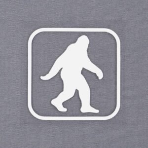 Bigfoot Trail Sign (Silicone) - Flexfit® Mesh Trucker Cap - Image 3