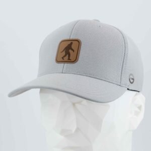 Bigfoot Trail Sign (Leather) - Flexfit® Cool & Dry Cap