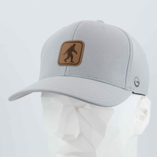 Bigfoot Trail Sign (Leather) - Flexfit® Cool & Dry Cap
