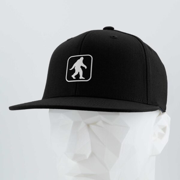 Bigfoot Trail Sign (Silicone) - Flexfit® Premium Fitted Cap