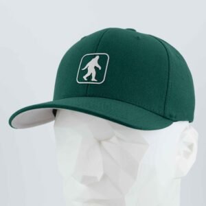 Bigfoot Trail Sign (Silicone) - Flexfit® Premium Wool Blend Cap