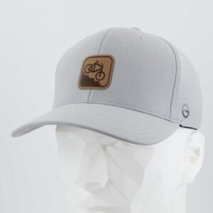 Mountain Bike Downhill (Leather) - Flexfit® Cool & Dry Cap