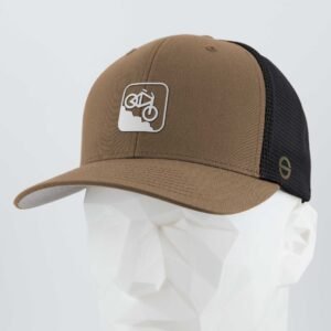Mountain Bike Downhill (Silicone) - Flexfit® Mesh Trucker Cap