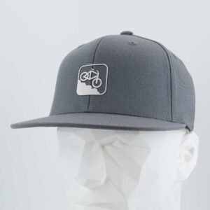 Mountain Bike Downhill (Silicone) - Flexfit® Premium Fitted Cap - Image 6