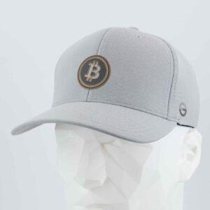 Bitcoin Silhouette (Silicone) - Flexfit® Cool & Dry Cap