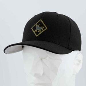 Open Range Sign (Silicone) - Flexfit® Premium Wool Blend Cap - Image 6