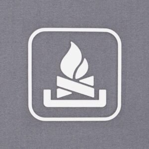 Campfire Trail Sign (Silicone) - Flexfit® Cool & Dry Cap - Image 3