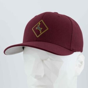 Deer Crossing Sign (Silicone) - Flexfit® Premium Wool Blend Cap - Image 10