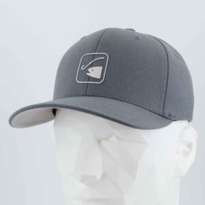 Fishing Trail Sign (Silicone) - Flexfit® Premium Wool Blend Cap - Image 6