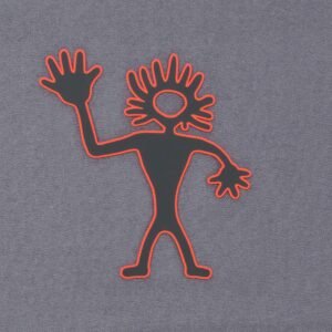 Friendly Man Petroglyph (Silicone) - Flexfit® Cool & Dry Cap - Image 3