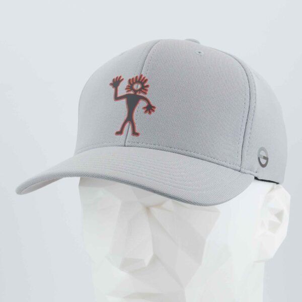 Friendly Man Petroglyph (Silicone) - Flexfit® Cool & Dry Cap