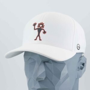 Friendly Man Petroglyph (Silicone) - Flexfit® Cool & Dry Cap - Image 6
