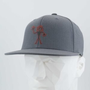 Friendly Man Petroglyph (Silicone) - Flexfit® Premium Fitted Cap