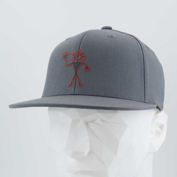 Friendly Man Petroglyph (Silicone) - Flexfit® Premium Fitted Cap