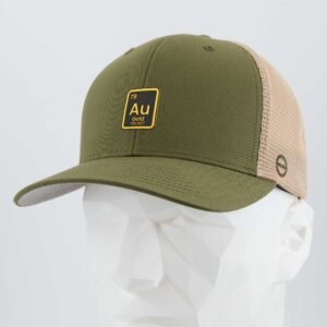Gold Element (Silicone) - Flexfit® Mesh Trucker Cap - Image 5