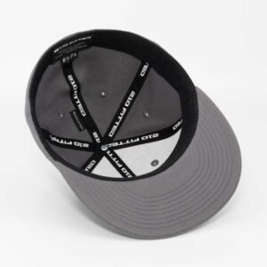UFO Area Trail Sign (Silicone) - Flexfit® Premium Fitted Cap - Image 7