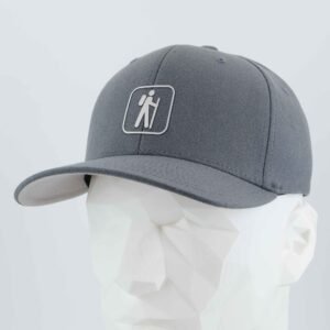 Hiker Trail Sign (Silicone) - Flexfit® Premium Wool Blend Cap - Image 6