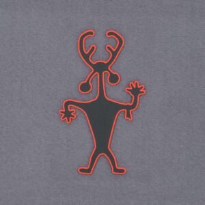 Moab Man Petroglyph (Silicone) - Flexfit® Cool & Dry Cap - Image 3