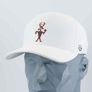 Moab Man Petroglyph (Silicone) - Flexfit® Cool & Dry Cap - Image 6