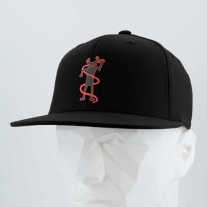 Moab Shaman Petroglyph (Silicone) - Flexfit® Premium Fitted Cap - Image 6