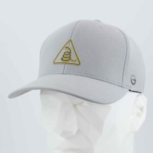 Rattlesnake Warning Sign (Silicone) - Flexfit® Cool & Dry Cap
