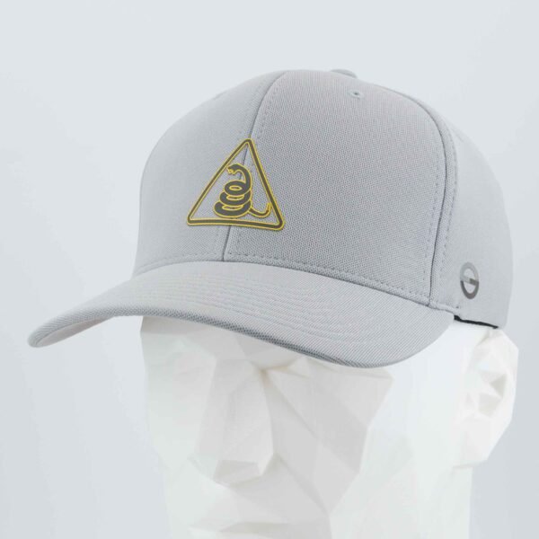 Rattlesnake Warning Sign (Silicone) - Flexfit® Cool & Dry Cap