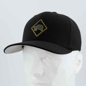 Tortoise Crossing Sign (Silicone) - Flexfit® Premium Wool Blend Cap - Image 6