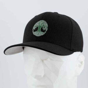 Tree of Life (Silicone) - Flexfit® Premium Wool Blend Cap - Image 6