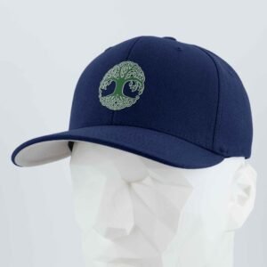 Tree of Life (Silicone) - Flexfit® Premium Wool Blend Cap - Image 8