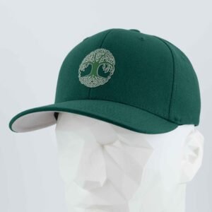 Tree of Life (Silicone) - Flexfit® Premium Wool Blend Cap - Image 12