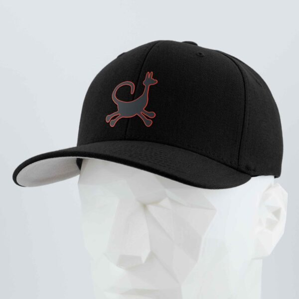 Moab Trickster Petroglyph (Silicone) - Flexfit® Premium Wool Blend Cap