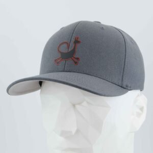 Moab Trickster Petroglyph (Silicone) - Flexfit® Premium Wool Blend Cap - Image 6