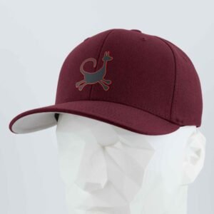 Moab Trickster Petroglyph (Silicone) - Flexfit® Premium Wool Blend Cap - Image 10