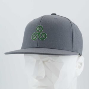 Triskelion (Silicone) - Flexfit® Premium Fitted Cap - Image 6