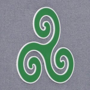 Triskelion (Silicone) - Flexfit® Mesh Trucker Cap - Image 2