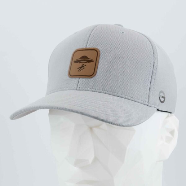UFO Area Trail Sign (Leather) - Flexfit® Cool & Dry Cap