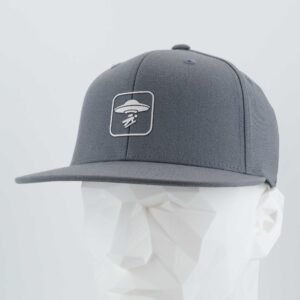 UFO Area Trail Sign (Silicone) - Flexfit® Premium Fitted Cap - Image 8