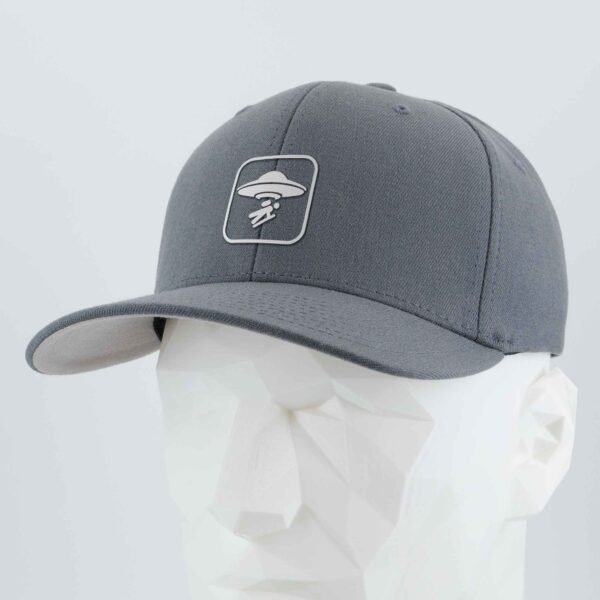 UFO Area Trail Sign (Silicone) - Flexfit® Premium Wool Blend Cap