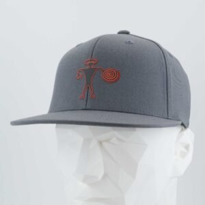 Spiral Warrior Petroglyph (Silicone) - Flexfit® Premium Fitted Cap